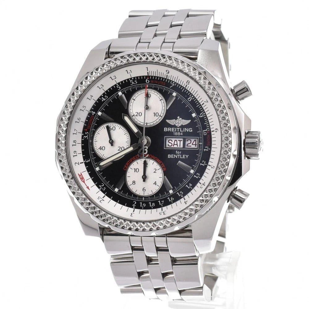 BREITLING BENTLEY BLACK DIAL WATCH - 2