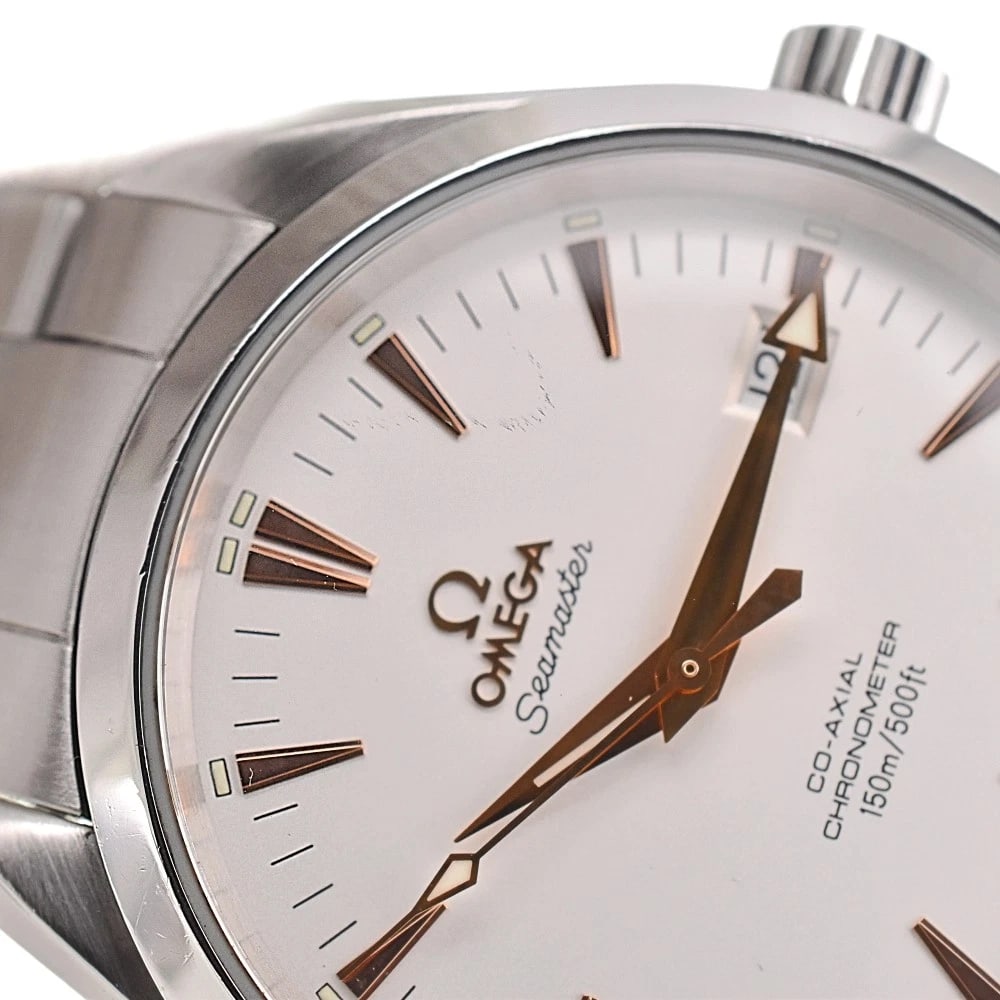 OMEGA SEAMASTER CHRONOMETER SILVERDIAL WATCH - 6