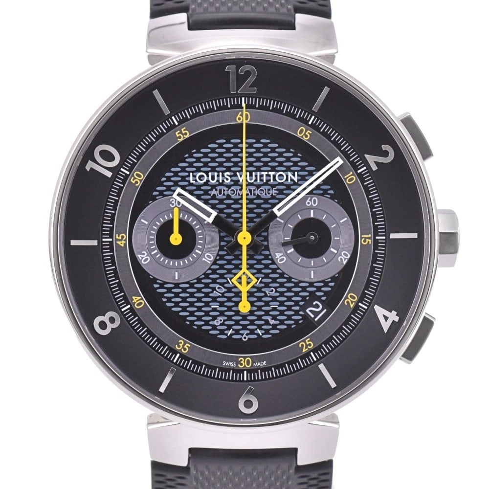 LOUIS VUITTON TAMBOUR MOONCHRONOGRAPH WATCH (1 of 5)