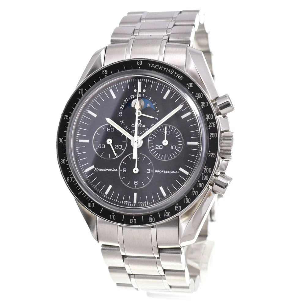 OMEGA SPEEDMASTER MOON PHASE WATCH - 2