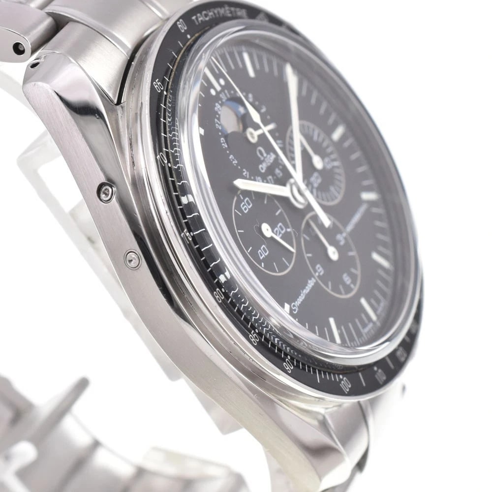 OMEGA SPEEDMASTER MOON PHASE WATCH - 4