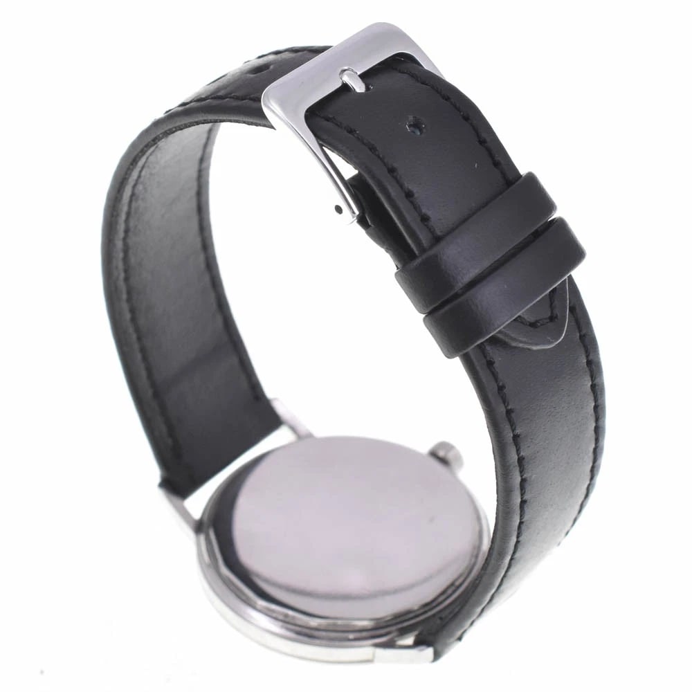 UNIVERSAL GENVE POLEROUTER SILVER DIAL WATCH - 5