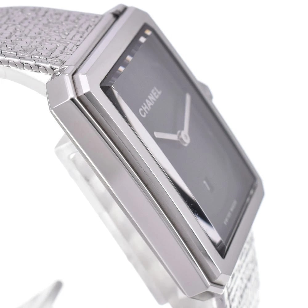 CHANELBLACK DIAL WATCH - 4