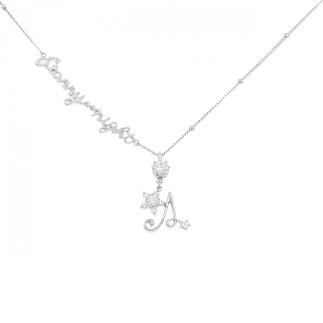 PT900 PT850 STAR DIAMOND NECKLACE: PT900 PT850 Star Diamond Necklace Brand: Unbranded Type: Necklace Material: Platinum 900 Platinum Platinum 850, Main Stone/Creation Natural Color: None Size: 45cmActualSize Pendant top H x W: