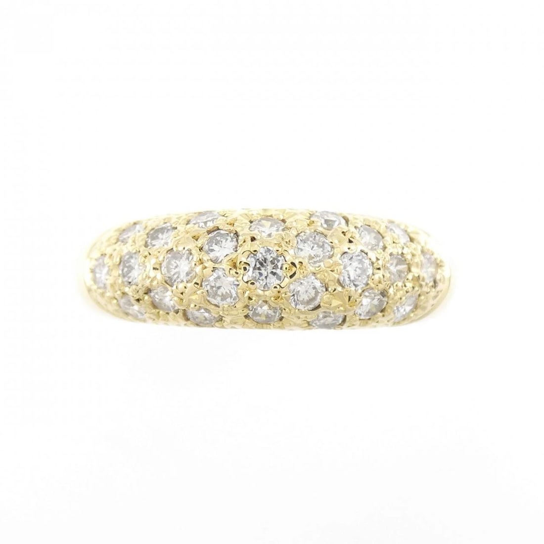 K18YG DIAMOND RING - 2