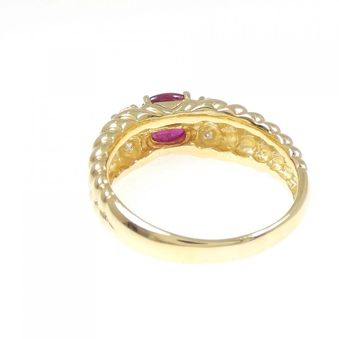 K18YG RUBY RING - 3