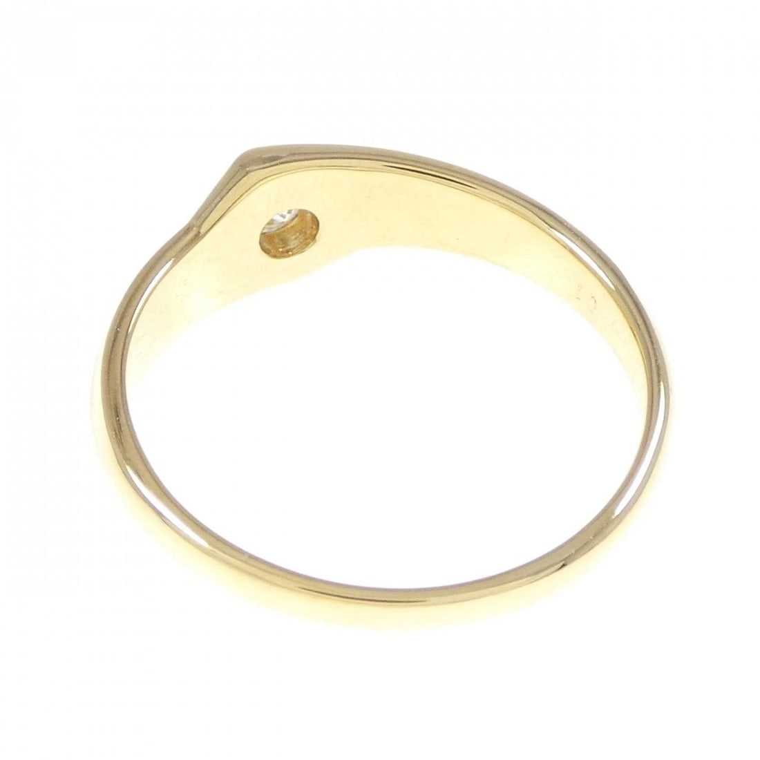 K18YG DIAMOND RING - 3