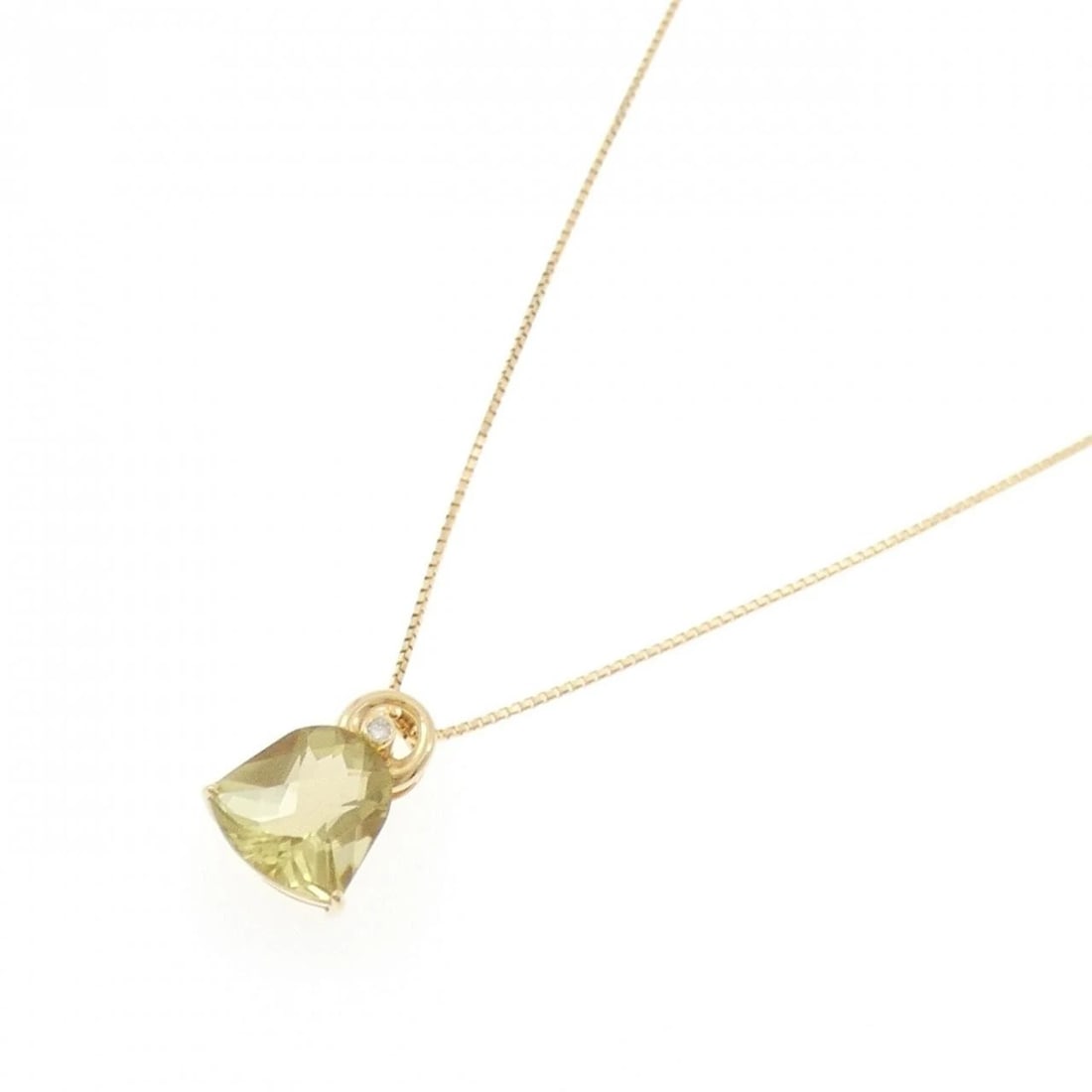 K18YG QUARTZ NECKLACE - 2
