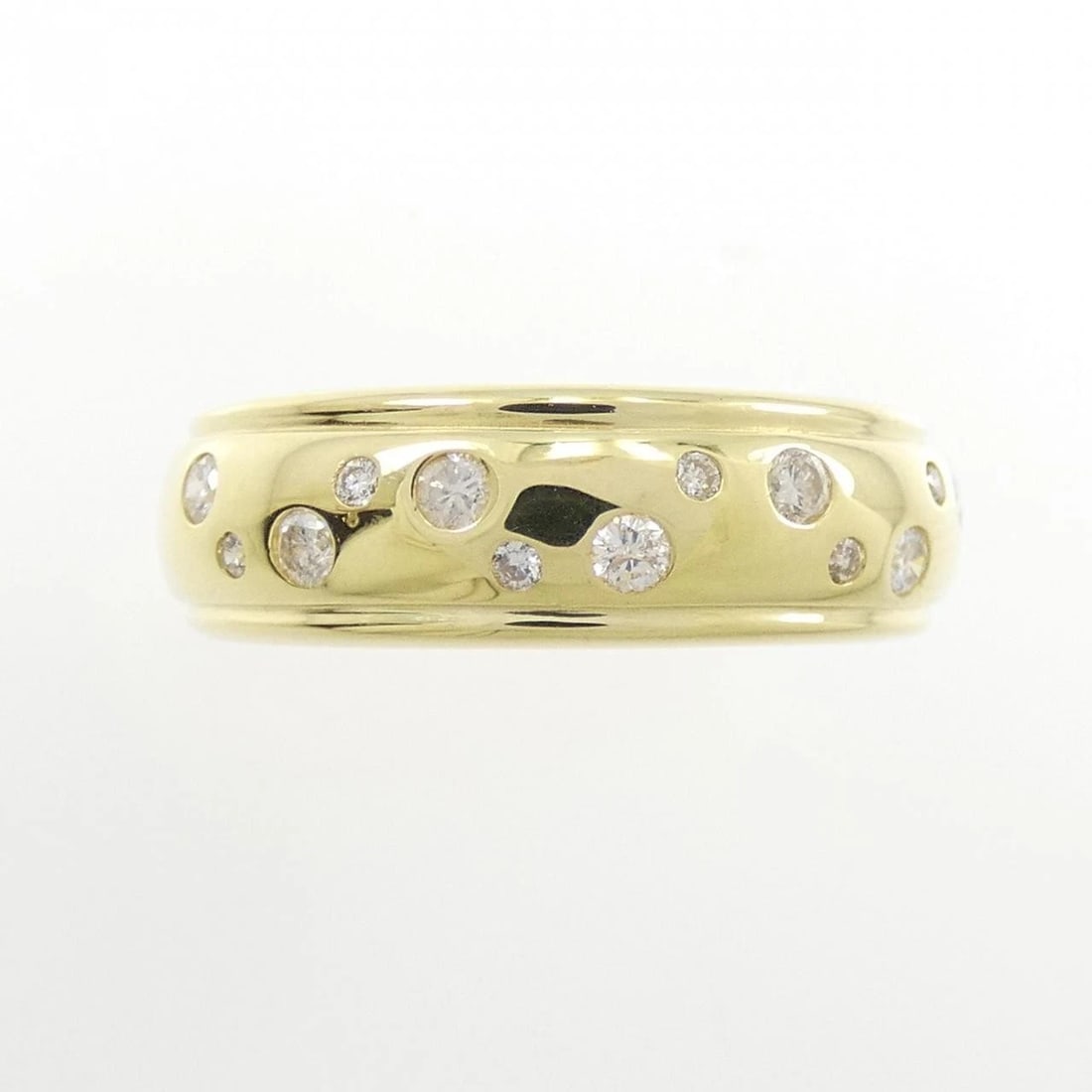 K18YG DIAMOND RING - 2