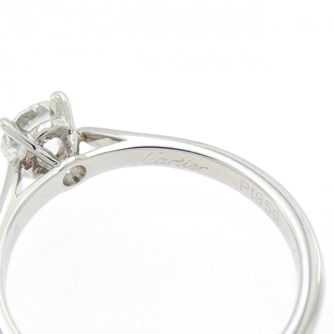 CARTIER SOLITAIRE RING - 4