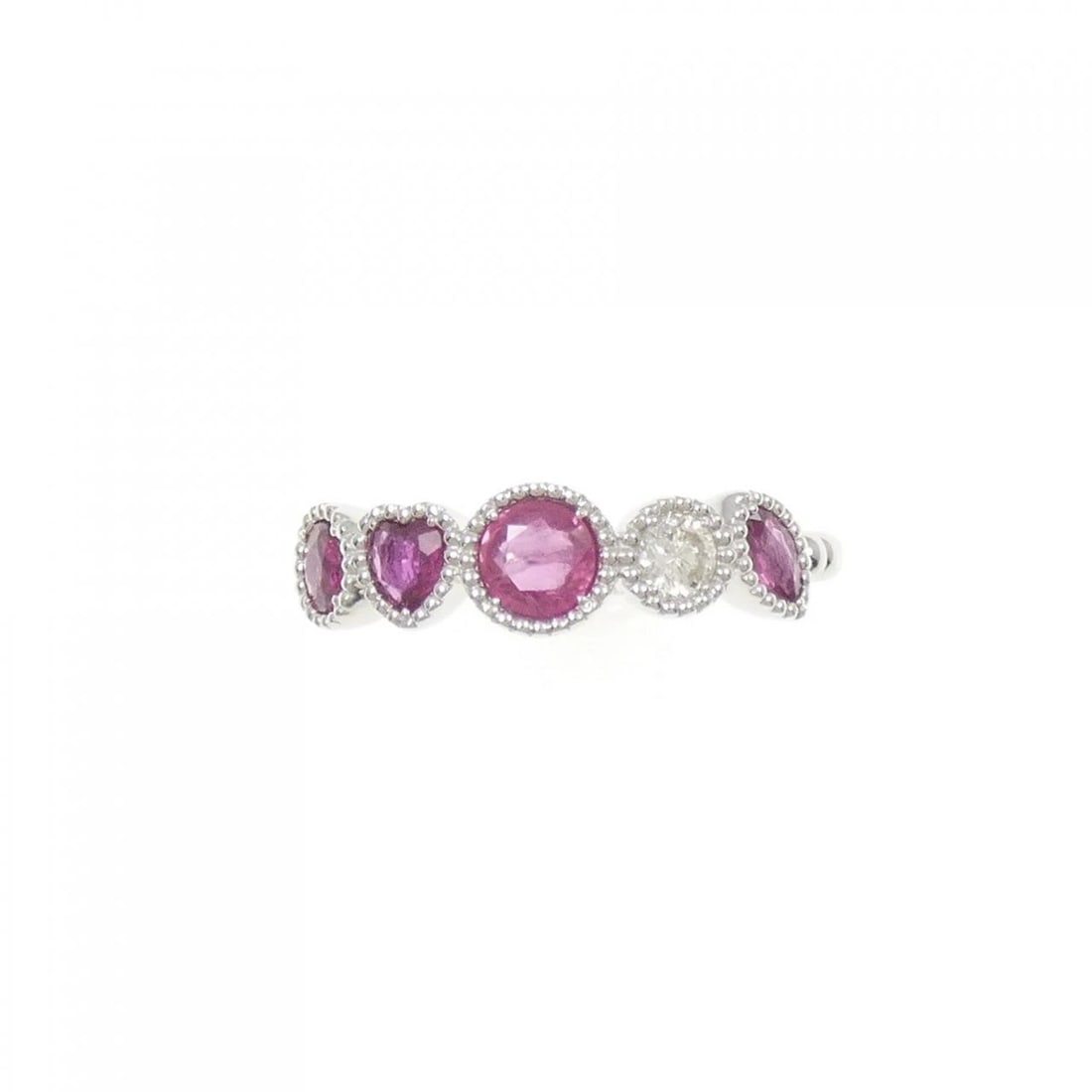 PT900 RUBY RING - 2