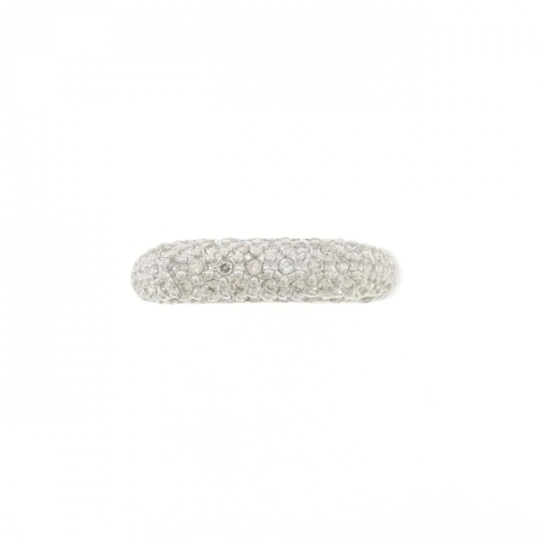 K18WG DIAMOND RING - 2