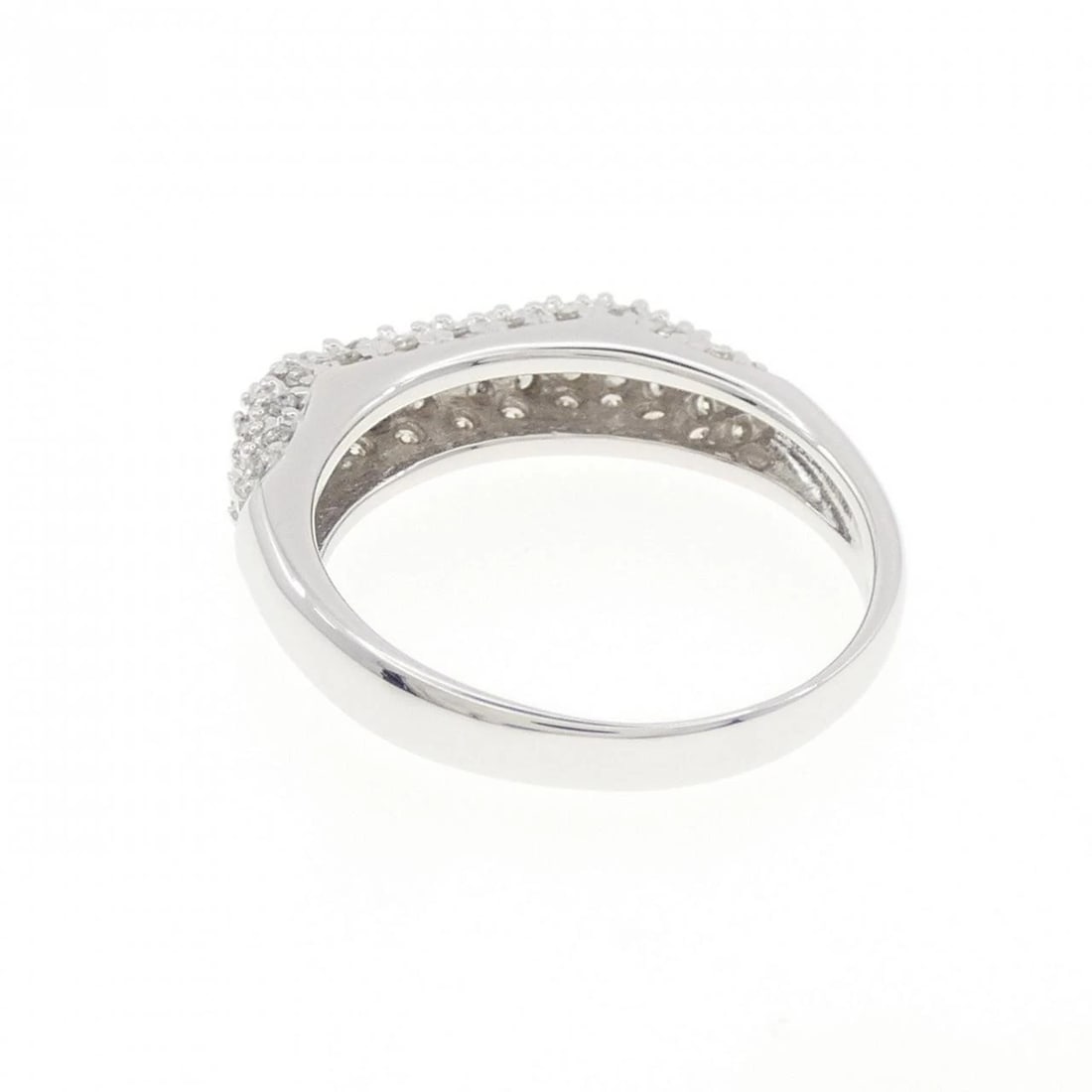 K18WG DIAMOND RING - 3