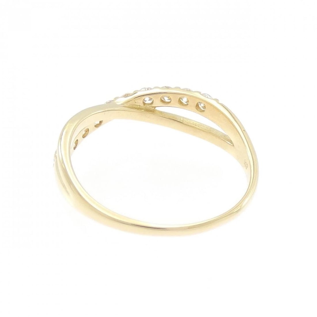 K18YG DIAMOND RING - 3