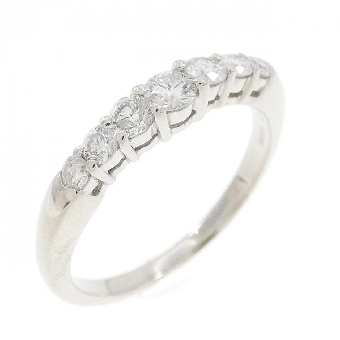 PT900 DIAMOND RING: PT900 Diamond Ring Brand: Unbranded Type: Ring Material: Platinum 900 Platinum, Main Stone/Creation Natural Color: White Gold Size: 4.5-5 US Accessories: None Accessories Notice: When