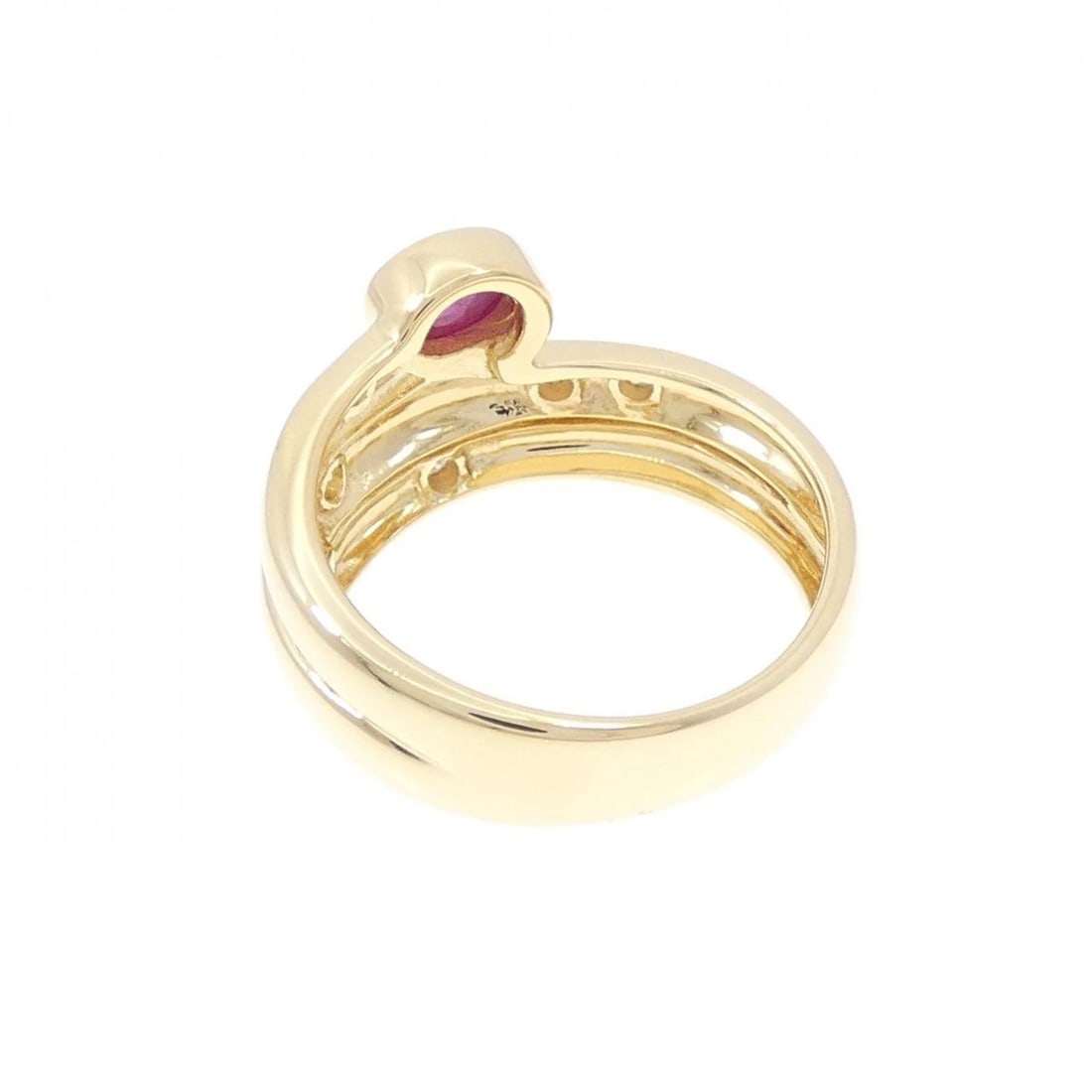 K18YG RUBY RING - 3