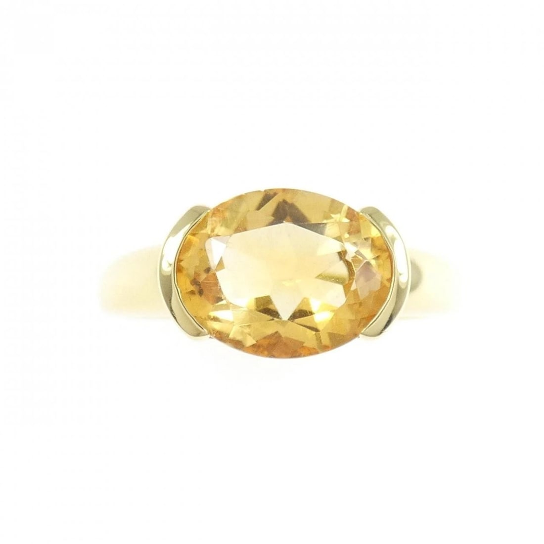 K18YG CITRINE RING - 2