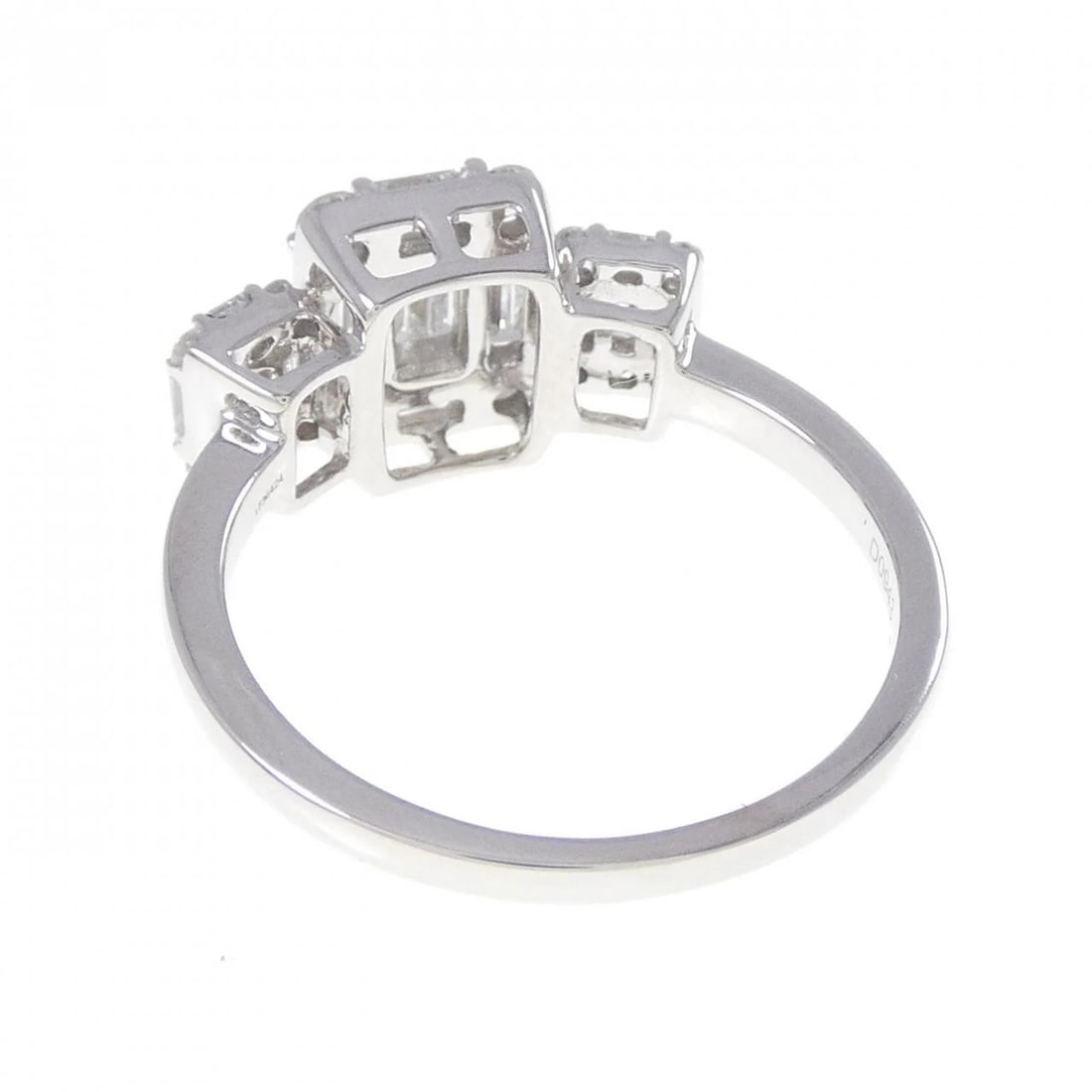 750WG DIAMOND RING - 3