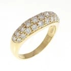 K18YG DIAMOND RING: K18YG Diamond Ring Brand: Unbranded Type: Ring Material: K18 Yellow Gold, Main Stone/Creation Natural Color: Yellow Gold Size: 6.5 ( US size) Accessories: None Accessories Notice: When