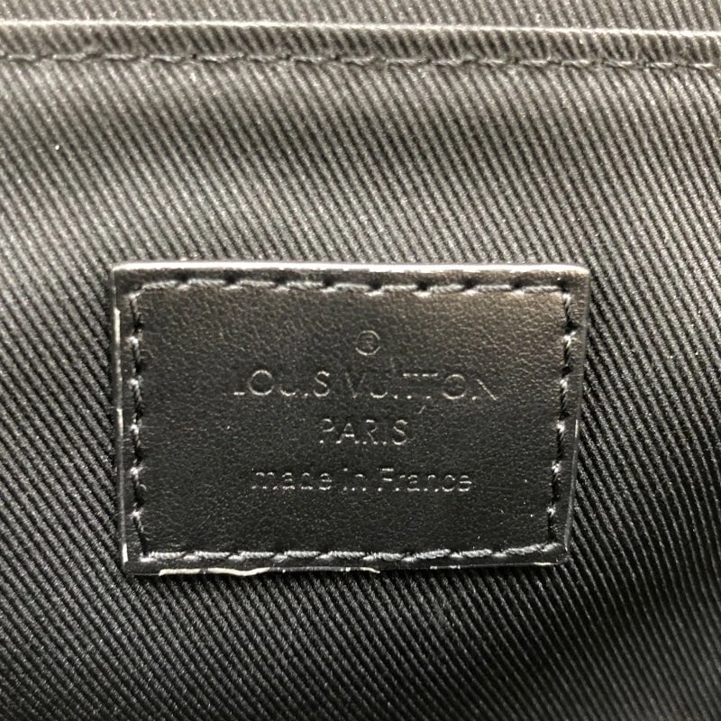 LOUIS VUITTON NANO STEAMER BLACK MONOGRAM ECLIPSE HANDBAG - 6