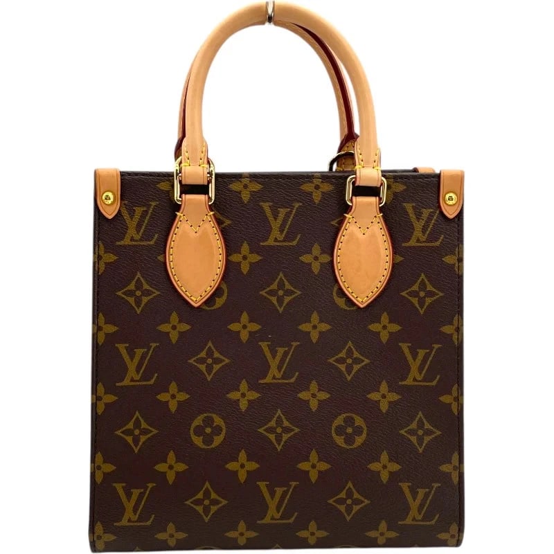 LOUIS VUITTON SAC PLAT MONOGRAM MONOGRAM HANDBAG: LOUIS VUITTON Sac Plat Monogram Monogram Handbag Brand: LOUIS VUITTON Type: Handbag Material: Monogram Color: Monogram Size: W: 20.8cm / H: 22.5cm / D: 9cm / Shoulder: 93-148cm Accessories: