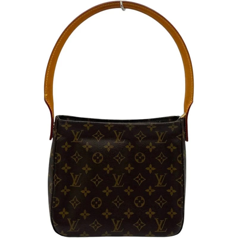 LOUIS VUITTON LOOPING BROWN MONOGRAM CANVAS HANDBAG: LOUIS VUITTON Looping Brown Monogram Canvas Handbag Brand: LOUIS VUITTON Type: Handbag Material: Monogram Canvas Color: Brown Size: W: 23.5cm / H: 21cm / D: 10cm Accessories: None Accessor