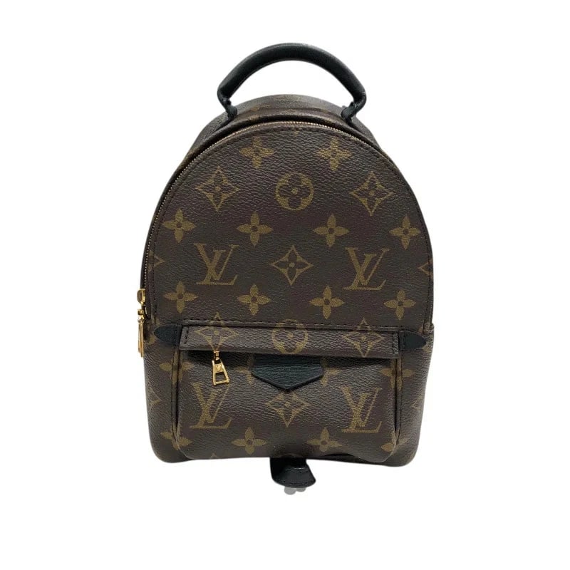 LOUIS VUITTON PALM SPRINGS BACKPACK MINI BROWN PVC HANDBAG: LOUIS VUITTON Palm Springs Backpack Mini Brown PVC Handbag Brand: LOUIS VUITTON Type: Handbag Material: Pvc Color: Brown Size: W: 15cm / H: 9cm / D: 20cm Accessories: None Accessories Notice: