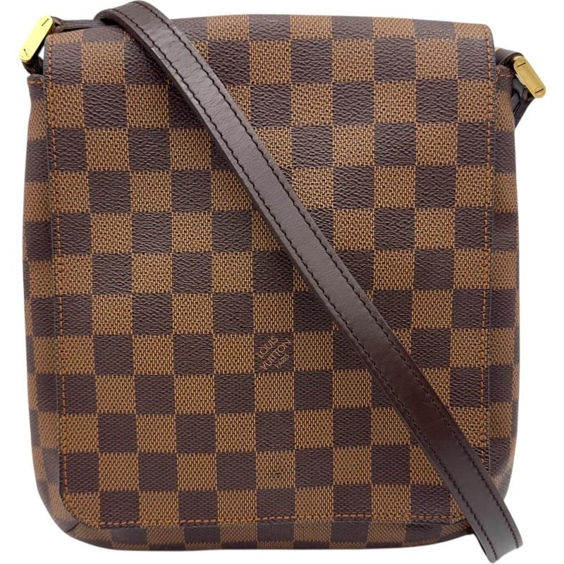 LOUIS VUITTON MUSETTE BROWN DAMIER HANDBAG (1 of 12)