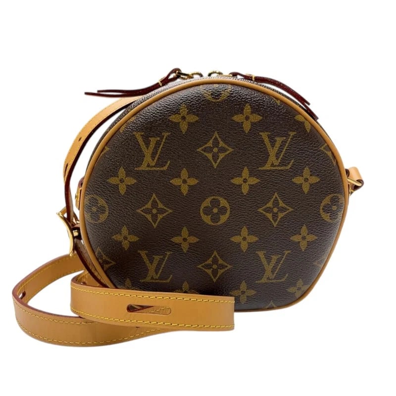 LOUIS VUITTON BOITE CHAPEAU SOUPLE BROWN MONOGRAM HANDBAG: LOUIS VUITTON Boite Chapeau Souple Brown Monogram Handbag Brand: LOUIS VUITTON Type: Handbag Material: Monogram Color: Brown/GD Hardware Size: W: 19cm / H: 17cm / D: 7.5cm Accessories: None