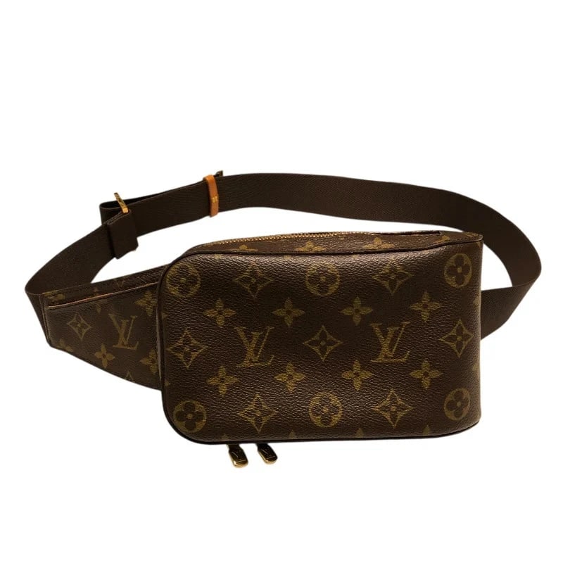 LOUIS VUITTON GERONIMOS SPECIAL ORDER BROWN MONOGRAM BODY BAG HANDBAG: LOUIS VUITTON Geronimos Special Order Brown Monogram Body Bag Handbag Brand: LOUIS VUITTON Type: Handbag Material: Monogram Color: Brown Size: W: 11cm / H: 20cm / D: 5cm / Shoulder: 89cm 