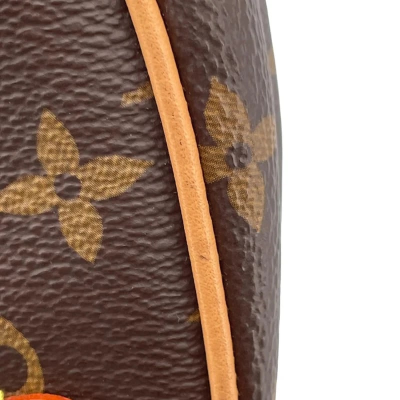 LOUIS VUITTON LOOP BROWN MONOGRAM CANVAS HANDBAG - 10