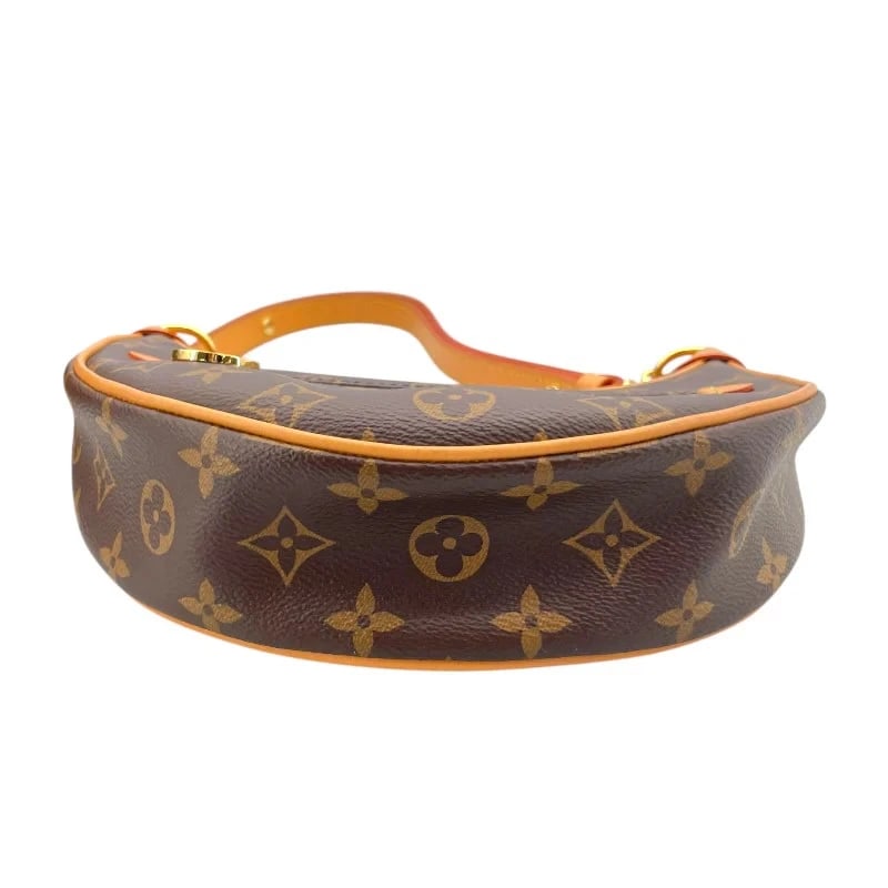 LOUIS VUITTON LOOP BROWN MONOGRAM CANVAS HANDBAG - 4