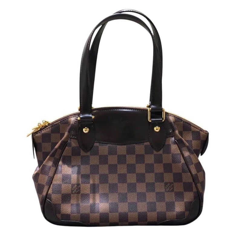 LOUIS VUITTON VERONA PM EBENE DAMIER CANVAS HANDBAG HANDBAG: Louis Vuitton Verona PM Ebene Damier Canvas Handbag Handbag Brand: LOUIS VUITTON Type: Handbag Material: Damier Canvas Color: Ebene Size: W: 32cm / H: 22cm / D: 15cm Accessories: None