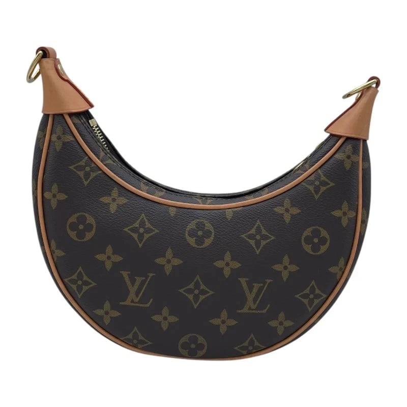 LOUIS VUITTON LOOP BROWN MONOGRAM CANVAS HANDBAG - 2