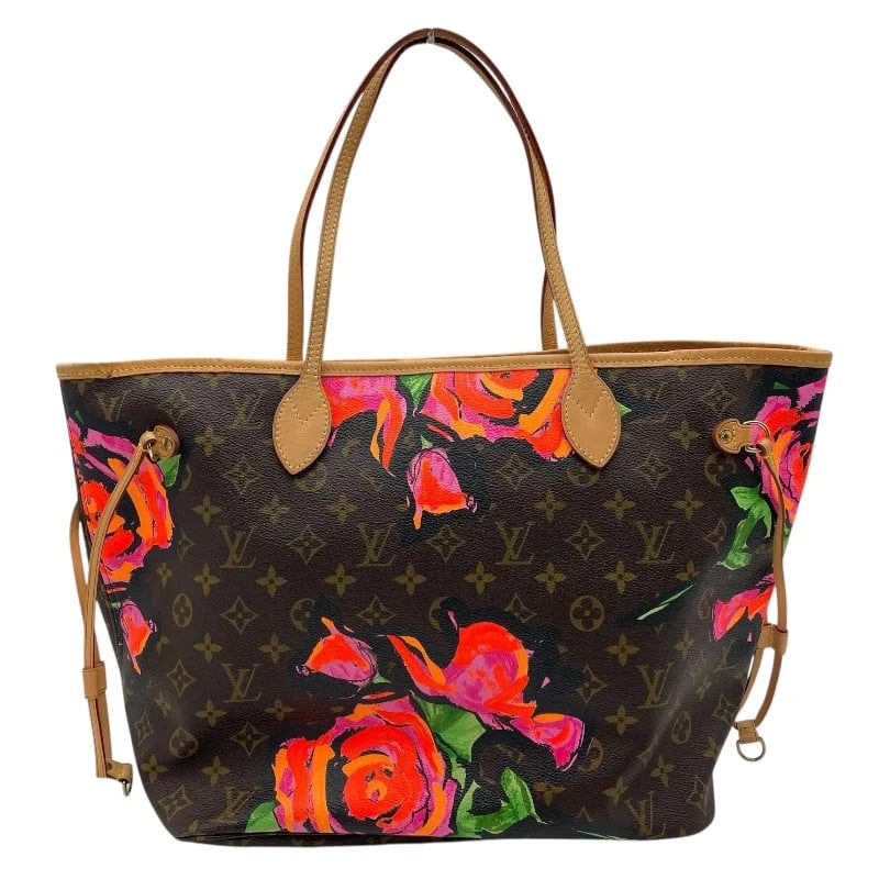 LOUIS VUITTON NEVERFULL MM BROWN MONOGRAM ROSE HANDBAG: LOUIS VUITTON Neverfull MM Brown Monogram Rose Handbag Brand: LOUIS VUITTON Type: Handbag Material: Monogram Rose Color: Brown Size: W: 32cm / H: 29cm / D: 17cm Accessories: None Accessories