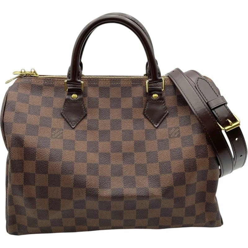LOUIS VUITTON SPEEDY BANDOULIÈRE 30 BROWN DAMIER HANDBAG (1 of 9)