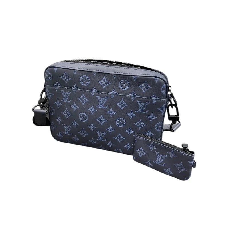 LOUIS VUITTON DUO MESSENGER MONOGRAM SHADOW HANDBAG (1 of 10)