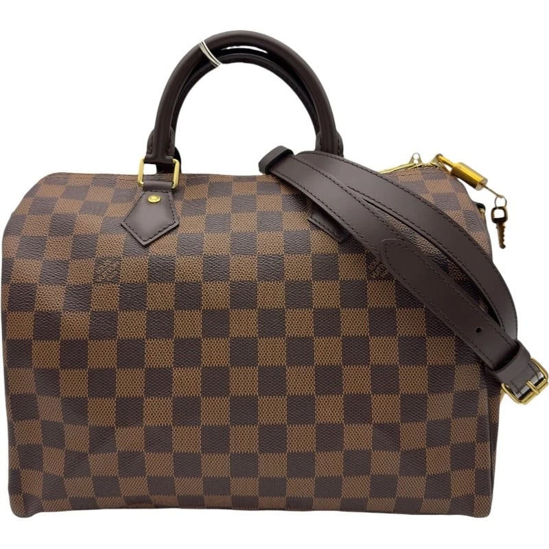 LOUIS VUITTON SPEEDY BANDOULIÈRE 30 BROWN DAMIER HANDBAG (1 of 11)