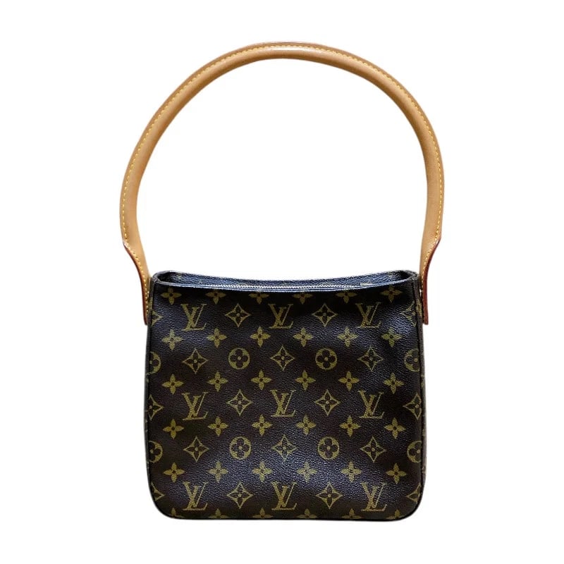 LOUIS VUITTON LOOPING MM MONOGRAM HANDBAG: LOUIS VUITTON Looping MM Monogram Handbag Brand: LOUIS VUITTON Type: Handbag Material: Monogram Color: none Size: W: 24.5cm / H: 21cm / D: 10cm Accessories: None Accessories Notice: When p