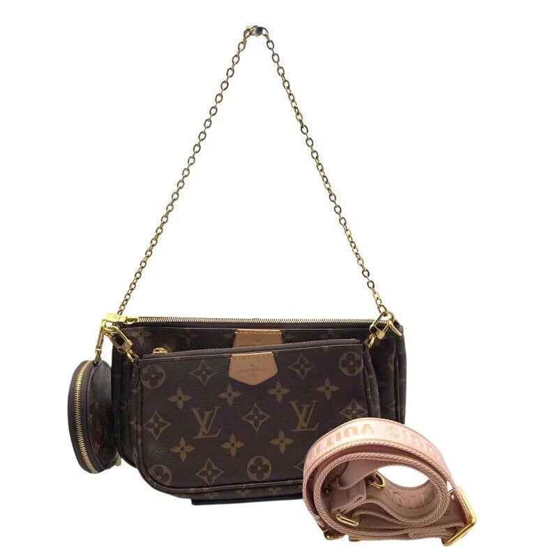 LOUIS VUITTON MULTI POCHETTE ACCESSOIRES BROWN MONOGRAM HANDBAG: LOUIS VUITTON Multi Pochette Accessoires Brown Monogram Handbag Brand: LOUIS VUITTON Type: Handbag Material: Monogram Color: Brown Size: Shoulder: Maximum 116cm Accessories: None Accessori