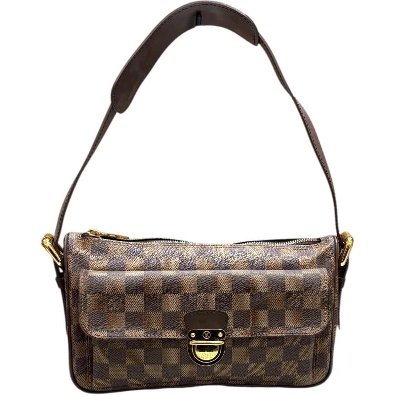 LOUIS VUITTON RAVELLO GM BROWN DAMIER HANDBAG: LOUIS VUITTON Ravello GM Brown Damier Handbag Brand: LOUIS VUITTON Type: Handbag Material: Damier Color: Brown Size: W: 26cm / H: 16cm / D: 8cm / Shoulder: 52~60cm Accessories: None