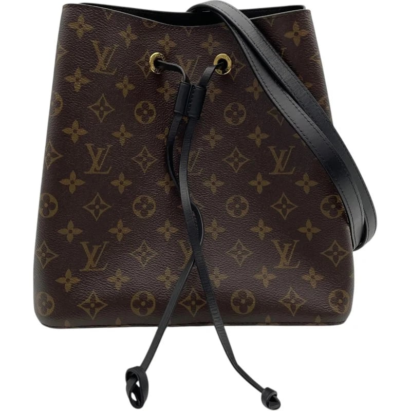 LOUIS VUITTON NÉONOÉ BROWN MONOGRAM HANDBAG: LOUIS VUITTON NéoNoé Brown Monogram Handbag Brand: LOUIS VUITTON Type: Handbag Material: Monogram Color: Brown Size: W: 26cm / H: 25cm / D: 17cm / Shoulder: 67cm Accessories: None