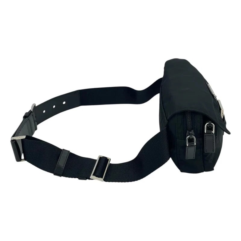 PRADA BLACK NYLON HANDBAG - 2