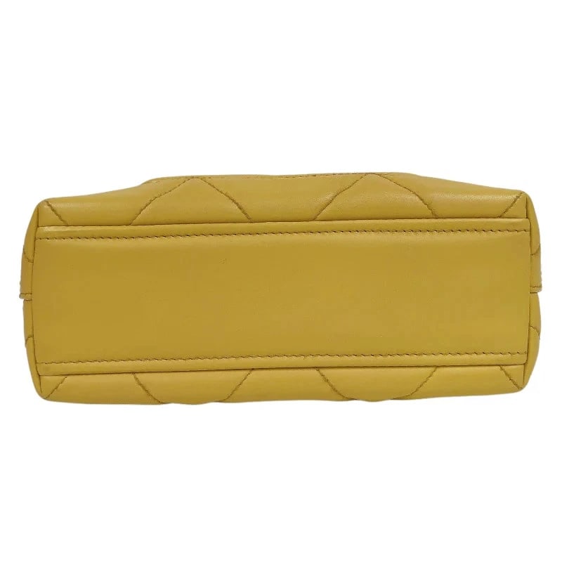 PRADA SPECTRUM SMALL YELLOW HANDBAG - 4