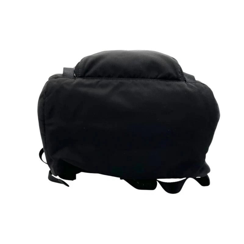PRADA NYLON BACKPACK BLACK NYLON HANDBAG - 4