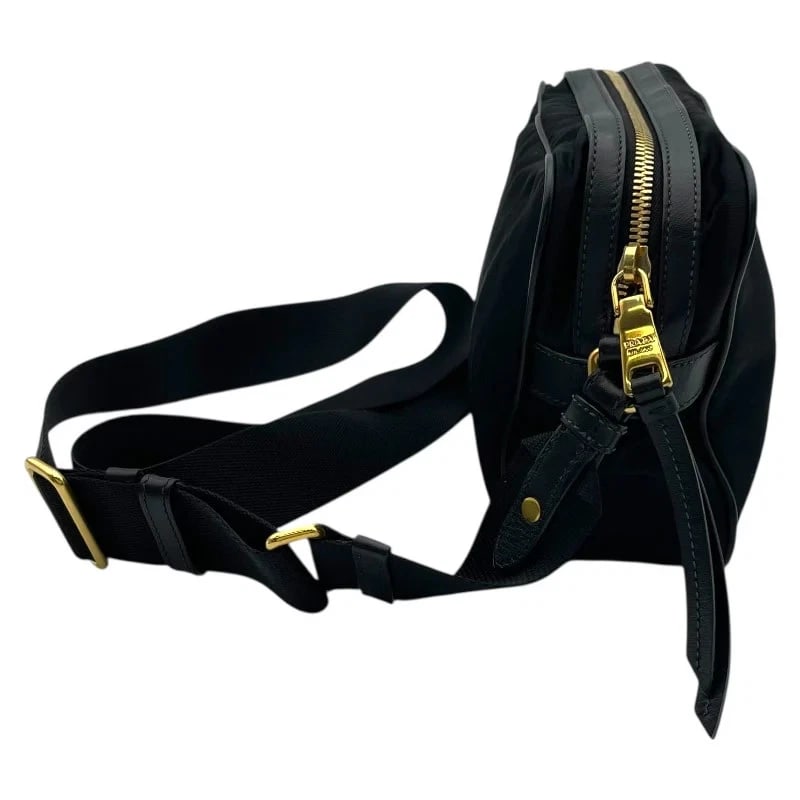 PRADA BLACK NYLON HANDBAG - 3