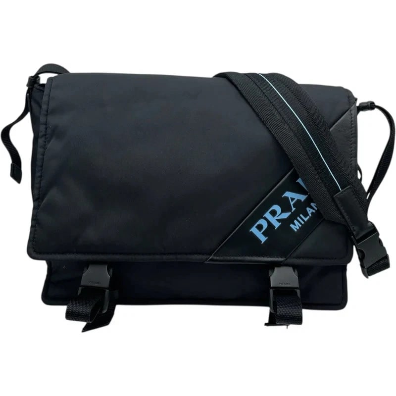 PRADA BLACK NYLON HANDBAG: PRADA Black Nylon Handbag Brand: PRADA Type: Handbag Material: Nylon Color: black Size: W: 28cm / H: 22.5cm / D: 12cm / Shoulder: 44-132cm Accessories: None Accessories Notice: When purcha