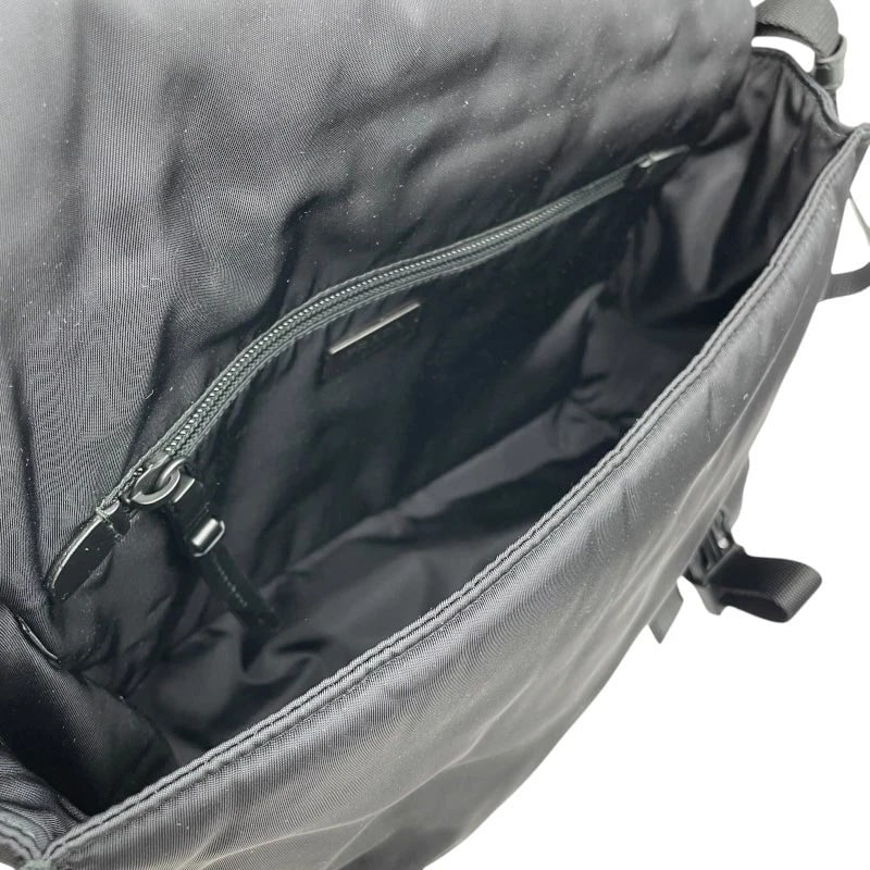 PRADA BLACK NYLON HANDBAG - 6
