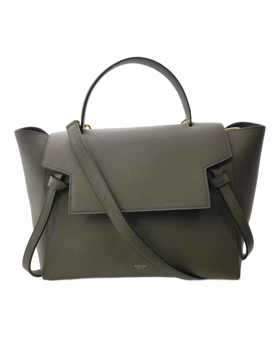 CELINE BELT BAG MINI HANDBAG: CELINE Belt Bag Mini Handbag Brand: CELINE Type: Handbag Material: none Color: Gray Size: H:21cm / W:27cm / D:18cm [ Handle size ] 10cm Accessories: None Accessories Notice: When purchasing