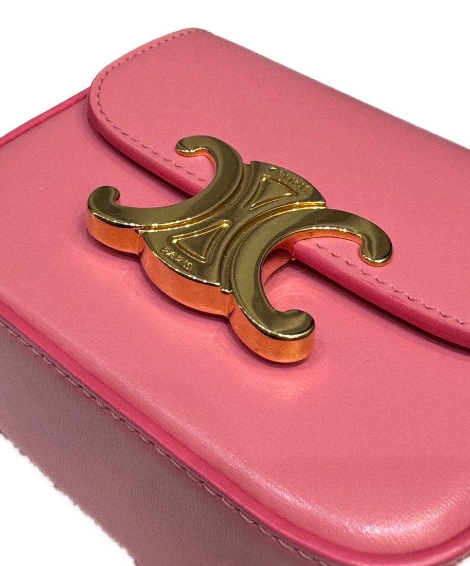 CELINE MINI CLAUDE HANDBAG - 7